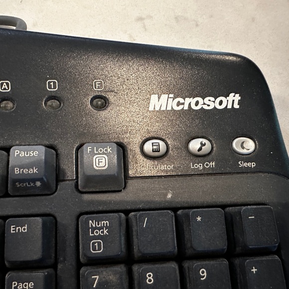 Microsoft multimedia keyboard 1.0A KB-0168 - Picture 4 of 6